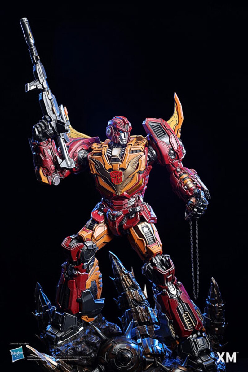 rodimus prime statue